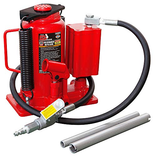 Big Red Ta Torin Pneumatic Air Hydraulic Bottle Jack With Manual