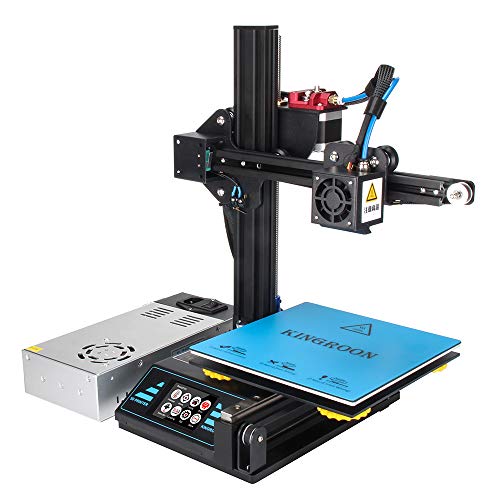 3D Printer, Kingroon DIY Aluminum Resume Printer with Touch Screen Assisted Level Free MicroSD